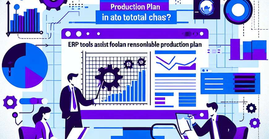 生产计划总混乱？ERP 工具助力制定合理生产计划​